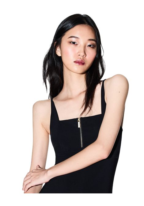 Ottoman midi dress with zip ARMANI EXCHANGE | dress | XW002056 AF21295UC001